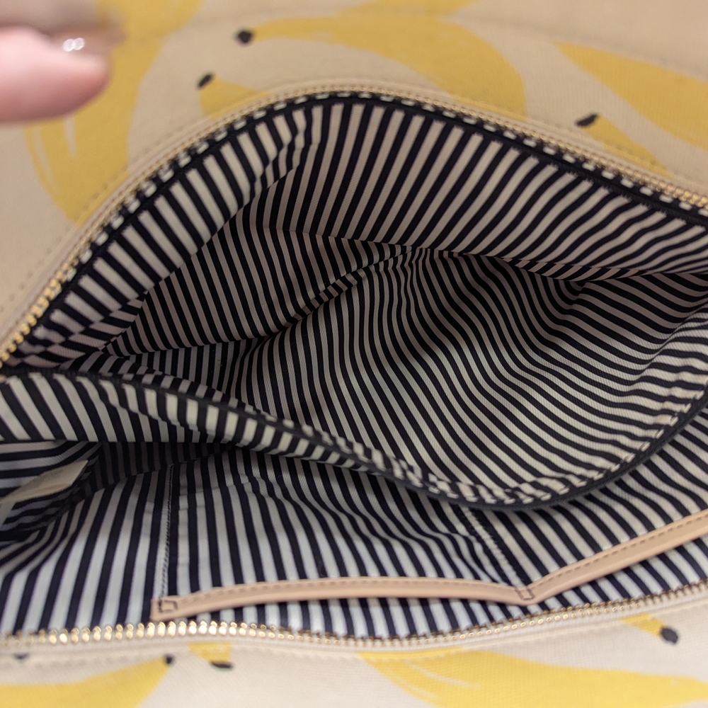 Kate Spade Yellow Banana Print Tote Bag - Picture 10 of 15